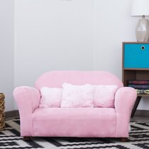 Kids pink shop sofa